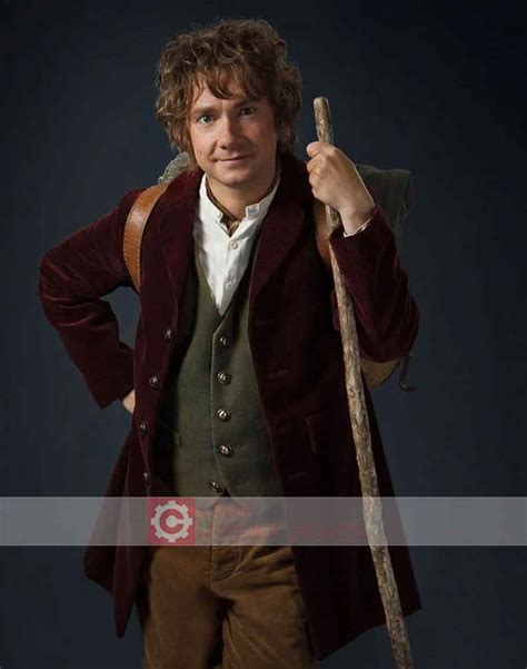 Fashion The Hobbit Cosplay Bilbo Baggins Costume Uniform Long Coat