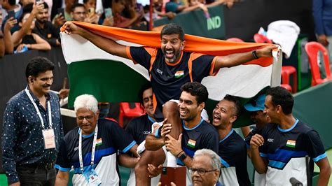 Rohan Bopanna bids Davis Cup adieu, victorious and emotional | Tennis ...