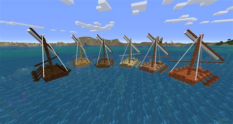 Mod Small Ships 🚢 [1 16 5] Minecraft France