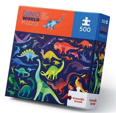 Puzzle 500 el Świat dinozaurów Crocodile Creek Sklep EMPIK