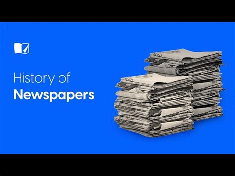 The History of Newspapers general vo…: English ESL video lessons