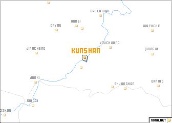 Kunshan (China) map - nona.net