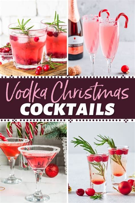 20 Best Vodka Christmas Cocktails And Drinks Insanely Good