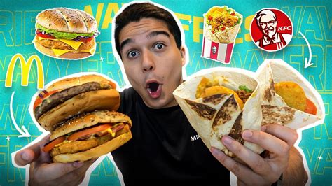 Je Teste Les Nouveaux Burger Mcdo Et Tacos Kfc Youtube