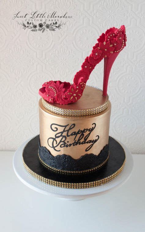 Red Stiletto Heel Cake Shoe Cakes Cakes By Stephanie Cupcake Cakes