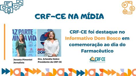 CRF CE na Mídia Informativo Dom Bosco YouTube