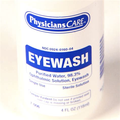 Eye Irrigation Solution 4oz Wesspur Tree Equipment