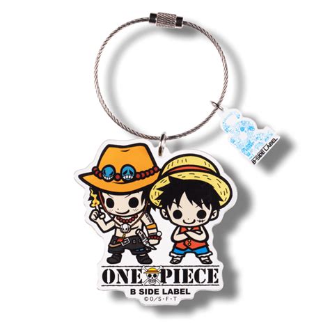 Porte Cl S Acrylique Luffy Ace One Piece B Side Label Meccha Japan