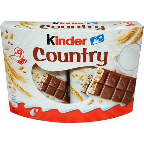 Ferrero Kinder Country 9-Pack to order - Delikator