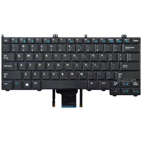 Teclado Para Dell Latitude E7440 Luminoso Layout US