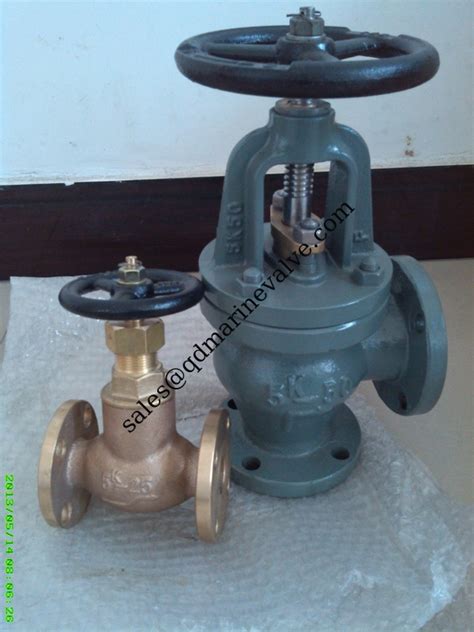 Cast Iron Angle Valve 10K JIS F7308 F7376