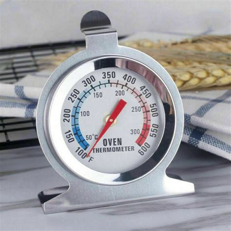 Oven Thermometer Cooker Stainless Steel Food Meat Temperature Dial