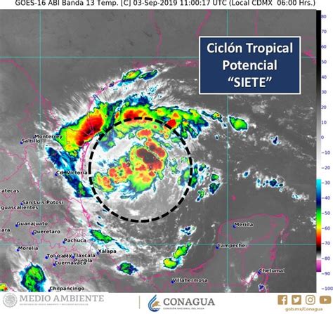 El Cicl N Tropical Potencial Se Forma En El Atl Ntico Quadratin