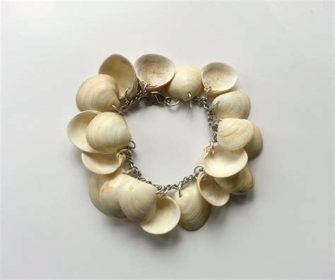 Diy Sea Shell Bracelet How To Make A Recycled Bracelet Jewelry On