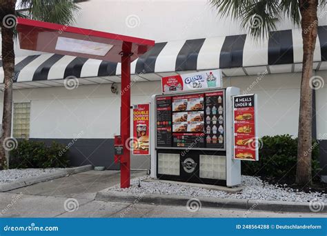 Drive Through Menu Of A Steak `n Shake Editorial Stock Photo Image Of