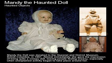 The Shocking True Story Of Mandy The Haunted Doll Youtube