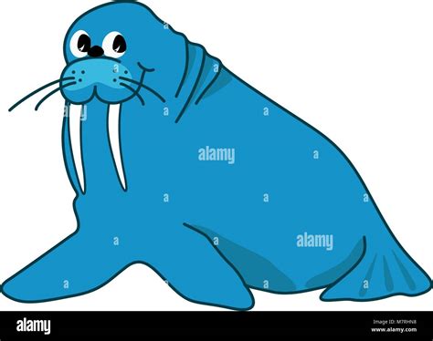 Cute Walrus Wallpaper