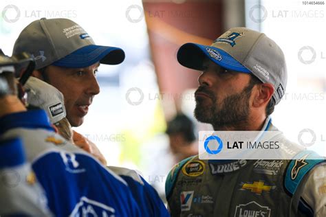 August Watkins Glen New York Usa Jimmie Johnson And Chad