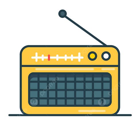 Material De Ilustraci N De Vector Libre De Icono De Radio Png Radio