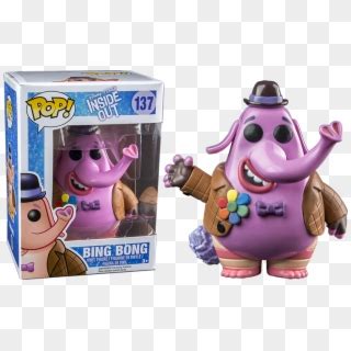 Bing Bong Pop Vinyl - Bing Bong Inside Out Funko Pop Clipart (#472550) - PikPng