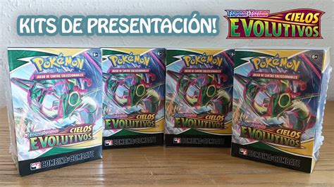 APERTURA CARTAS POKÉMON CIELOS EVOLUTIVOS Kits de Presentación YouTube