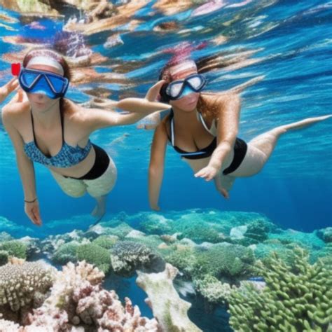 Zobacz świat pod wodą odkryj snorkeling Młody Sport