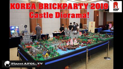 Amazing Lego® Castle Diorama At Korea Brick Party 2019 Youtube