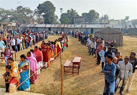 High Turnout In Tripura Polls Ruling Bjp Uncertain Left Congress