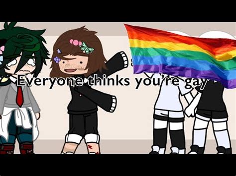 Everyone Thinks Your Gay MHA Meme YouTube