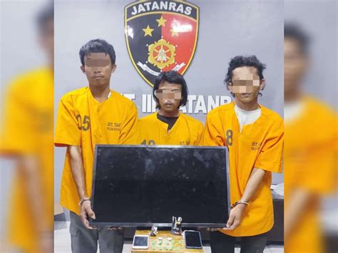 Tiga Pencuri Diringkus Tim Jatanras INPOST ID