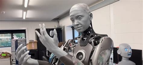 Ameca: Α humanoid robot with realistic facial expressions
