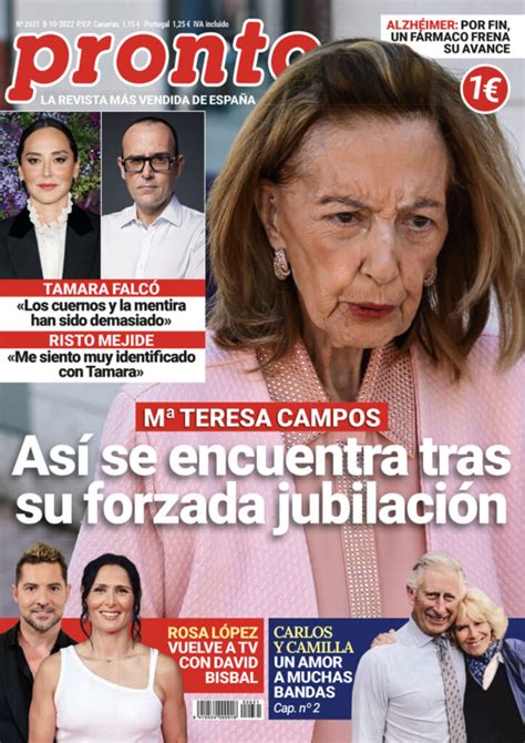 La nueva realidad de María Teresa Campos aMENzing