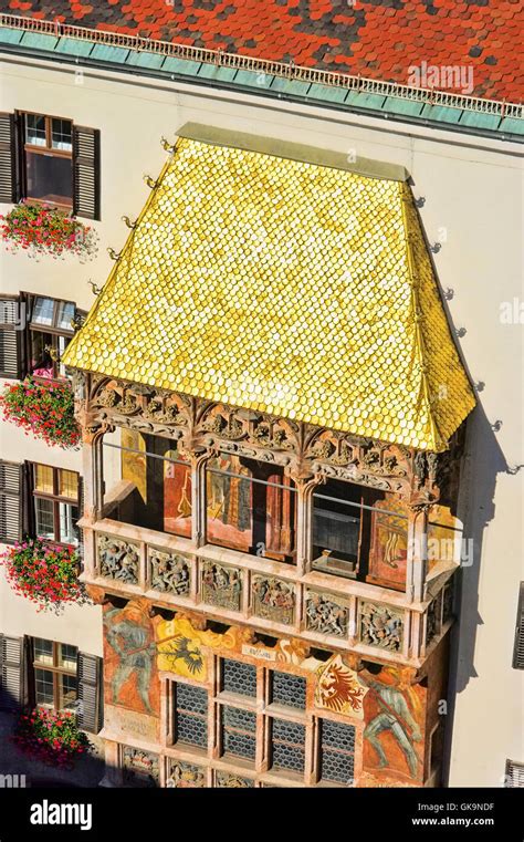 Innsbruck Golden Roof Innsbruck Golden Roof 07 Stock Photo Alamy