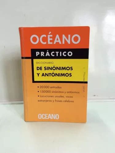 Diccionario De Sinónimos Y Antónimos Océano Lenguaje