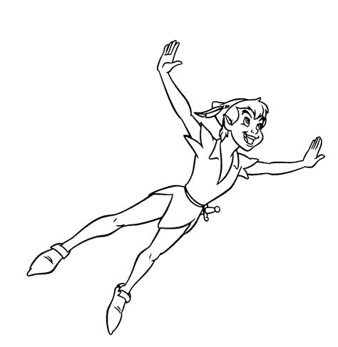 Disegni Di Peter Pan Da Colorare