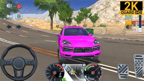 Magenta Porsche Cayenne Luxury Car Walkthroughs Taxi Sim