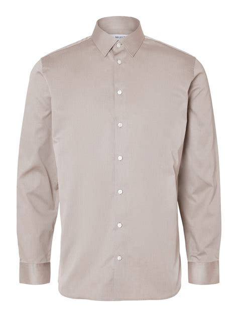 Selected Slim Ethan Shirt LS Classic Pure Cashmere