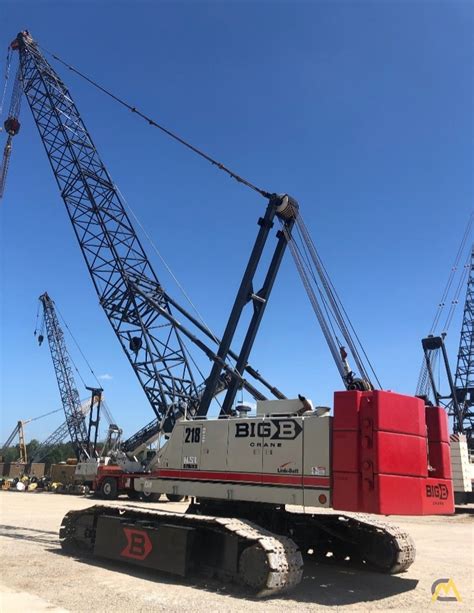 Link Belt Hsl Ton Lattice Boom Crawler Crane For Sale Or Rent