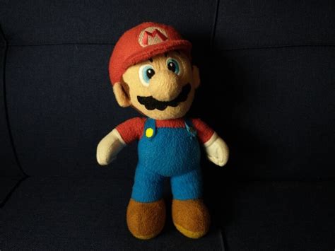 Super Mario Brothers Mario Plush 10" 2012 Goldie EUC Nintendo Toy ...