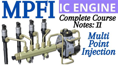 Multi Point Injection Fuel Injection Mpfi Petrol Engine Fuel