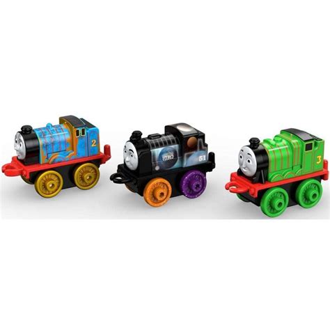 Thomas And Friends Minis 3 Pack Pack Of 9 Play Trains