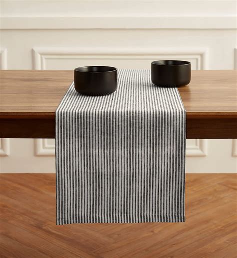 Amazon Solino Home Linen Table Runner X Inch Pure