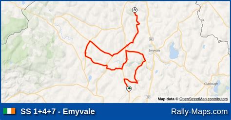 Ss Emyvale Stage Map Monaghan Stages Rally Rally