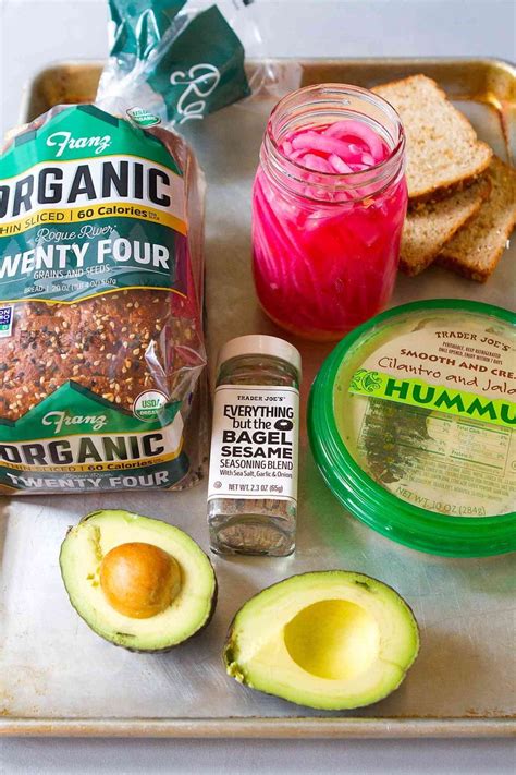 Vegan Avocado Toast With Hummus Cookin Canuck