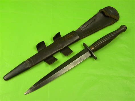 Ww2 British Fairbairn Sykes Commando Knife Bayonet Ebay