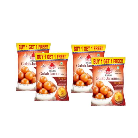 Bambino Instant Gulab Jamun Mix 170 Gms Buy 1 Get 1 Free X Pack Of 2