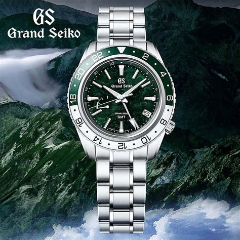 Grand Seiko Sport Collection Green Hotaka Peaks Spring Drive Gmt