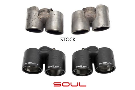 Porsche Carrera Bolt On Exhaust Tips Soul Performance