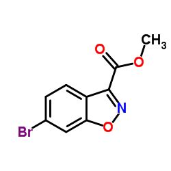 CAS 1123169 23 2 Methyl 6 Bromobenzo D Isoxazole 3 Carboxylate Chemsrc