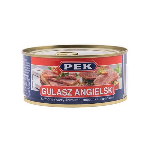 Konserwa Wieprzowa PEK Gulasz Angielski 12x300g